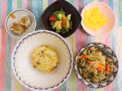 2022.11.7 半炒飯＆ミニ味噌ラーメン①.JPG