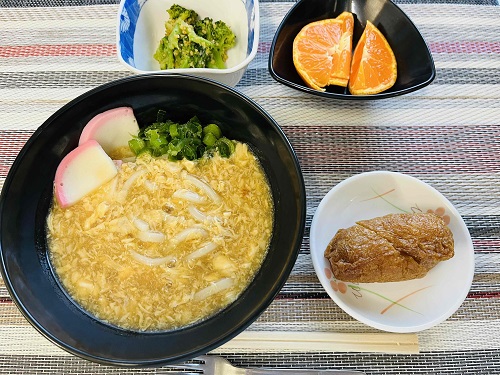 2023.1.5　たまご餡かけうどん.JPG